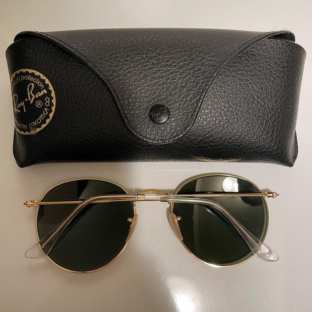 🔺SOLD🔺Ray-Ban Round Metal Sunglasses - Picture 7 of 9